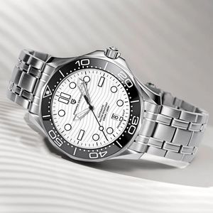 นาฬิกาข้อมือผู้ชาย PAGANI DESIGN รุ่น PD-1685 ปี <span class=keywords><strong>2021</strong></span> นาฬิกาจักรกลหรูหรา กระจกแซฟไฟร์ แฟชั่นสปอร์ต นาฬิกาดำน้ำกันน้ำ Montre Homme - Product Image 5