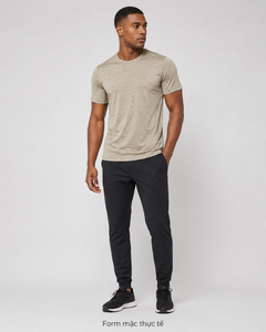 Camiseta deportiva personalizada OEM para hombre, ligera, de cuello redondo, que absorbe el sudor, para correr, de Vietnam. - Product Image 6
