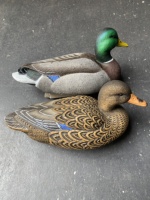 Décoy de canard bleu réaliste - Écologique, léger, durable, résistant à l'eau, en EVA, pour la chasse et la décoration de jardin