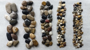 Mixed Color <strong>Polished</strong> Cobble <strong>Stones</strong> &amp; Natural <strong>River</strong> <strong>Stones</strong> White Cobble <strong>Stones</strong> for Outdoor Landscaping &amp; Garden Decoration - Product Image 2