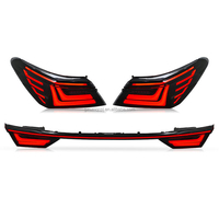 Full Width LED Tail Light Assembly for Toyota Camry 8th Gen 2018-2023 Rear Lamp With Dynamic Turn Signal