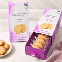 Boîte à tiroir en papier rigide sur mesure, qualité alimentaire, pour biscuits, desserts et emballages cadeaux de fêtes