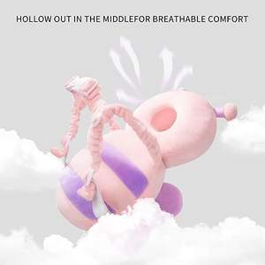 Mochila Protectora para la Cabeza de Bebé, Mochila Acolchada Protectora para la Cabeza de Niños Pequeños, Portabebés Elástico, Protector de Cabeza para Niños Pequeños - Product Image 3