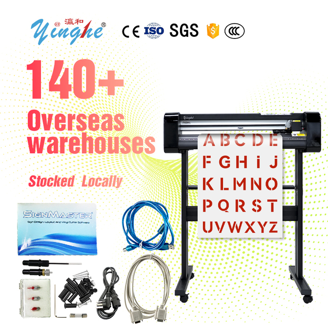 Economic Cutting Plotter Vinyl Cutter 720mm High Speed Graph Cutter Plotter 24 Inch Stepper Motor PVC Sticker Cutting Machine