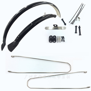 FMFXTRA Garde-boue allongé pour vélo de montagne à vitesse fixe, compatible avec les vélos de route et de tourisme de 20 pouces, 26 pouces et 700c, accessoires pour l'élimination de la boue et la protection contre les projections - Product Image 4