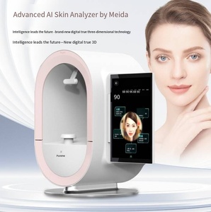 เทคโนโลยี AI เครื่องสแกนผิวหน้า 3 มิติ สำหรับร้านเสริมสวย iPad EU/IT สำหรับการวิเคราะห์ใบหน้า อุปกรณ์จัดการการดูแลผิวผ่าน WiFi - Product Image 2