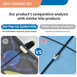 Cerfs-volants personnalisés pour enfants, motif <span class=keywords><strong>papillon</strong></span> animal, pour débutants, colorés, faciles à faire voler - Product Image 6