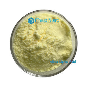 Groothandel Bulk <span class=keywords><strong>Food</strong></span> <span class=keywords><strong>Grade</strong></span> Antioxidant Ala Cas 1077-28-7 98% Bulkpoeder Alfa-Liponzuur - Product Image 1