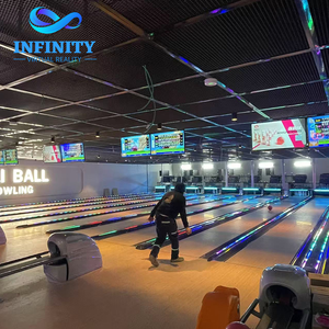 Équipement d'origine professionnel pour piste de <span class=keywords><strong>bowling</strong></span> à 2 voies, fournisseur clé en main pour projets de divertissement intérieur commercial - Product Image 5