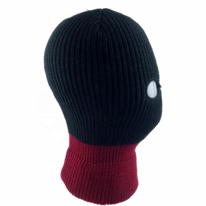 <span class=keywords><strong>Passamontagna</strong></span> Unisex Ecologico con Logo Ricamato e Motivo a Lettere, Design Personalizzato, 2 Fori, Copertura Completa del Viso, in Tessuto Comune - Product Image 6