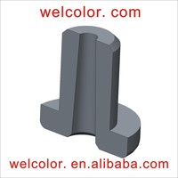 Bouchon d'étanchéité court en silicone de Type T, bouchon de bouteille en caoutchouc, trou de boucle de câble OD 3.9 3.9mm ID 2.0 1.5 MM 2MM 1.5 MM
