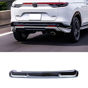 Pièces de voiture neuves Welta Auto, pare-chocs arrière non peint en PP+ABS noir brillant, kit carrosserie à visser pour HRV/Vezel 2021-2025 - Product Image 1