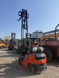 Chariot élévateur HELI 2,5 tonnes GPL, chariot élévateur au propane japonais, chariot élévateur à essence 8FG25, pneus pleins, d'occasion, 2,5T, gaz de pétrole liquéfié - Product Image 4