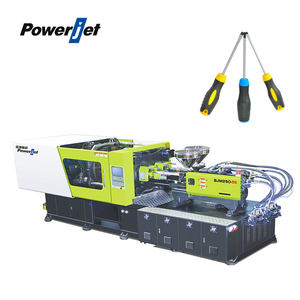 Powerjet BJM400 두 배 색깔 2 색깔 2 탄 물자 플라스틱 사출 성형 기계 - Product Image 5