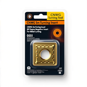 เม็ดมีดกลึง CNMG Sm แบบลบมุม 80 องศา สำหรับงานตัดโลหะ - Product Image 2