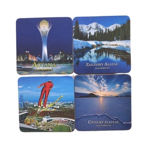 Regalos Promocionales en Oferta, Posavasos Ecológicos de <span class=keywords><strong>Corcho</strong></span> y <span class=keywords><strong>Papel</strong></span> con Diseño de Dibujos Animados, Cuadrados de 95x95 mm - Product Image 5