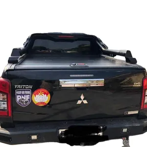 Pickup back cover truck bed tonneau cover roller lid for Mitsubishi Triton