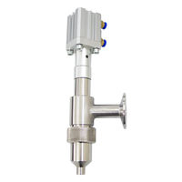 Buse de remplissage anti-goutte en acier inoxydable 304 à embout droit pour machine de remplissage pneumatique