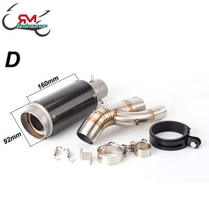 Silencieux d'échappement Slip-on avec tube collecteur central, pour moto <span class=keywords><strong>BMW</strong></span> S1000RR, <span class=keywords><strong>S1000R</strong></span>, S1000, RR, S1000, RR, <span class=keywords><strong>XR</strong></span> (2017, 2018, 2019) - Product Image 3