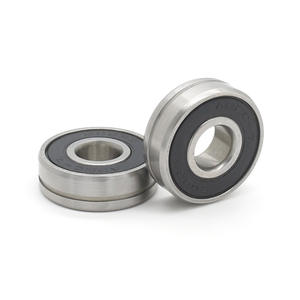 จำหน่ายโดยตรงจากโรงงาน ลูกปืนเม็ดกลมร่องลึก 608RS (8*22*7 มม.) สำหรับล้อกระเป๋าเดินทาง วงแหวนด้านนอกร่องเดี่ยว ซีล 2RS ระดับความแม่นยำ P4 P5 - Product Image 1