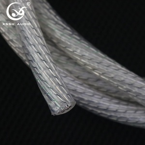 YIVO XSSH HiFI Performance <strong>Power</strong> Line 13mm 9 Core 8N OFC+Pure Silver 16AWG Braid Shielded PVC <strong>Power</strong> <strong>Cable</strong> for Car Microphone - Product Image 5