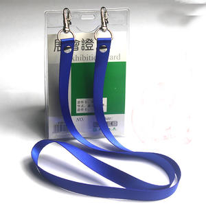 Cordón de doble gancho con soporte para billetes, cordón de identificación, dos lados - Product Image 4