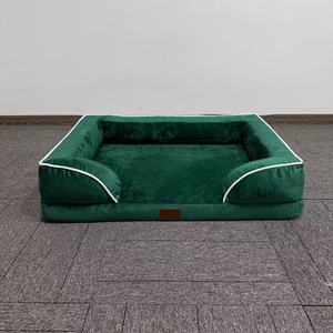 Camas para mascotas de terciopelo de felpa más cómodas, cama ortopédica para perros a prueba de masticación rectangular en diferentes tamaños - Product Image 6