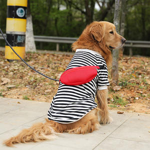 Vente chaude <span class=keywords><strong>Labrador</strong></span>, Husky Summer Outdoor Shirt Fashion Large Breed Dog Stripe Vest - Product Image 1