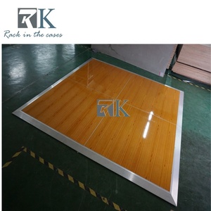 Plancher de danse en contreplaqué de style moderne de haute qualité avec bordure en aluminium pour les mariages, les défilés de mode, les spectacles et les événements - Product Image 4