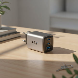 Cargadores <span class=keywords><strong>de</strong></span> Pared KYT al por Mayor <span class=keywords><strong>de</strong></span> 45w con USB-C Tipo C <span class=keywords><strong>de</strong></span> Carga Rápida para Teléfonos Celulares Samsung - Product Image 1