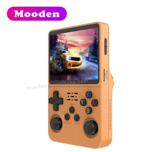 L R36S Handheld Game Player 3.5 Inch Screen Portable Handheld Gaming Console 64GB 10000 Games Classic Retro Video Game Player