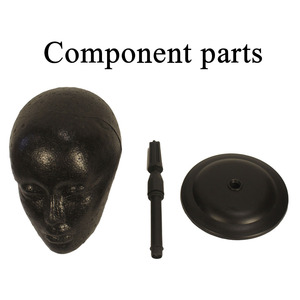 Cabeza de exhibición Maniquíes Formas de cabeza para cabeza de maniquí femenino Espuma Poliestireno Peluca Modelo Cabello - Product Image 4