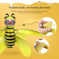 Nouveau Mini Drone Volant KK avec Capteur Infrarouge, Abeille Volante Télécommandée avec Lumières LED, Jouet Ballon Volant Coloré, Jouet Volant Manuel