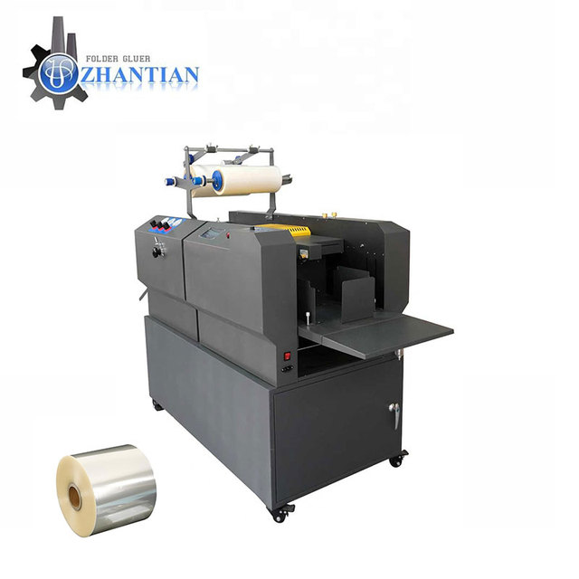 Precision Oil Laminator Model 390G Electric 125°C Max Temp 0.6MPa Pressure 100% Wood Case Packaging Core Motor for Chemical