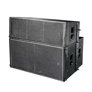 Throw a media lunga distanza nuovi sistemi di altoparlanti per esterni doppio altoparlante da 12 pollici line array a 3 vie a gamma completa