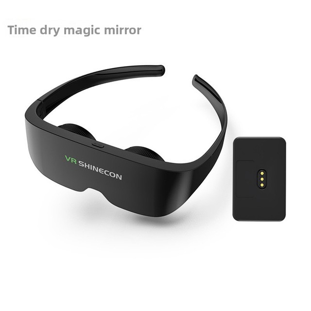 VR Glasses Movie Mobile Smart Screen 3D 4K Head Set Portable Adult VR Glasses Device Virtual Reality for Android IOS AIO8