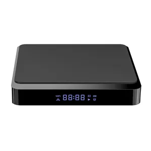 热卖型号X3plus S905W2电视接收器机顶盒2.4/5g双Wifi安卓电视盒