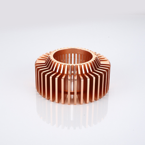 ISO9001 Manufacture Precision CNC Machining Aluminum Alloy Super Fast <strong>Heat</strong> <strong>Dissipation</strong> CNC Machined Led Lighting <strong>Heat</strong> Sink - Product Image 4