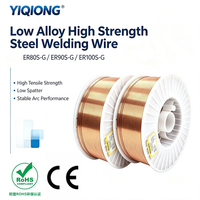 ER80S-G ER90S-G ER100S-G AWS A5.28 YiQiong OEM ODM Fil de soudage MIG en acier à faible alliage et haute résistance pour machines de construction