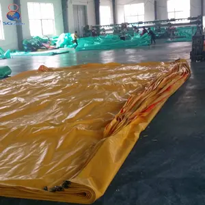 Fabrika özel 20x30 30x50 40x60 20x20 15x15 10x10 ağır plastik PE branda Tarp CE onaylı çin su geçirmez dokuma muşamba