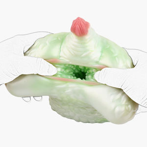 GEEBA Silicone Soft Vagin Masturbateur Homme Grande Poche Chatte Fesses Flexible Poupée Sexuelle pour Hommes Masturbateur Sex Toys - Product Image 6