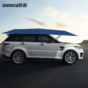 Dingku Mobile Carport Fully Automatic Car Sunshade Thick Folding Rainproof Heat Insulation Cover - Product Image 4