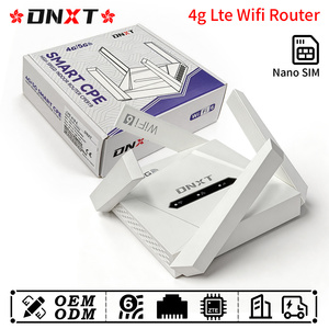 เราเตอร์ DNXT 4g Cat4 2.4GHz 300Mbps wifi 6 เราเตอร์ขนาดเล็ก wifi LTE 4g lte รองรับซิมการ์ด เสาอากาศแบบพับได้ ใช้งานซิมการ์ด 4g สำหรับทำงาน - Product Image 1