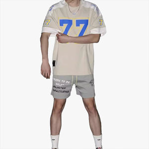Trendy Personalized Ice Hockey Short Sleeve Jersey Hip Hop Basketball Football Style <b>T</b>-<b>shirt</b> High Street Fashion Sports Top - Product Image 6