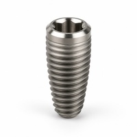 Pièces usinées CNC JXD pour instruments chirurgicaux médicaux, composants de vis osseuses en acier inoxydable