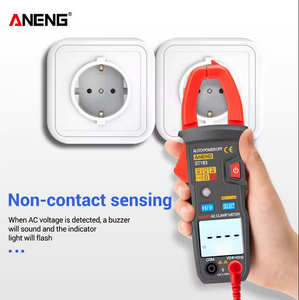 Multimètre numérique à pince ANENG ST183, courant alternatif 6000 True RMS, testeur de tension CC/CA, capacité - Product Image 4