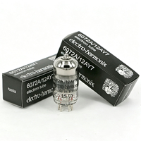 Tube électronique 6072A, préamplificateur à 9 broches, valve de préampli à double triode 12AY7, faible bruit pour guitare et amplificateur Hi-Fi