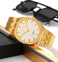 Montre de luxe pour homme en acier inoxydable SKMEI 9372 à quartz, logo personnalisé, vente en gros, lumineuse, étanche, cadeau pour homme