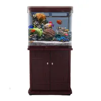 Sunsun tanques de aquário, tanques de aquário de vidro grande ou pequena, sistema de armário para peixes, certificado ce