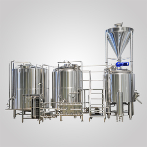 1000l mash tun 1000l, bouilloire à bière bouillante, plante à bière SUS304, chauffage électrique, équipement de maison de brassage à deux récipients - Product Image 1